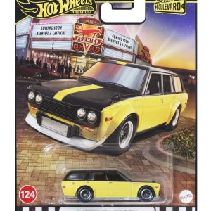 HOT WHEELS PREMIUM BOULEVARD MASINUTA METALICA DATSUN 510 WAGON SCARA 1:64