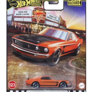 HOT WHEELS PREMIUM BOULEVARD MASINUTA METALICA FORD MUSTANG BOSS 302 69 SCARA 1:64