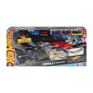 HOT WHEELS RACING CIRCUIT DE CURSE GRAND PRIX FORMULA 1 CU 3 MASINUTE INCLUSE