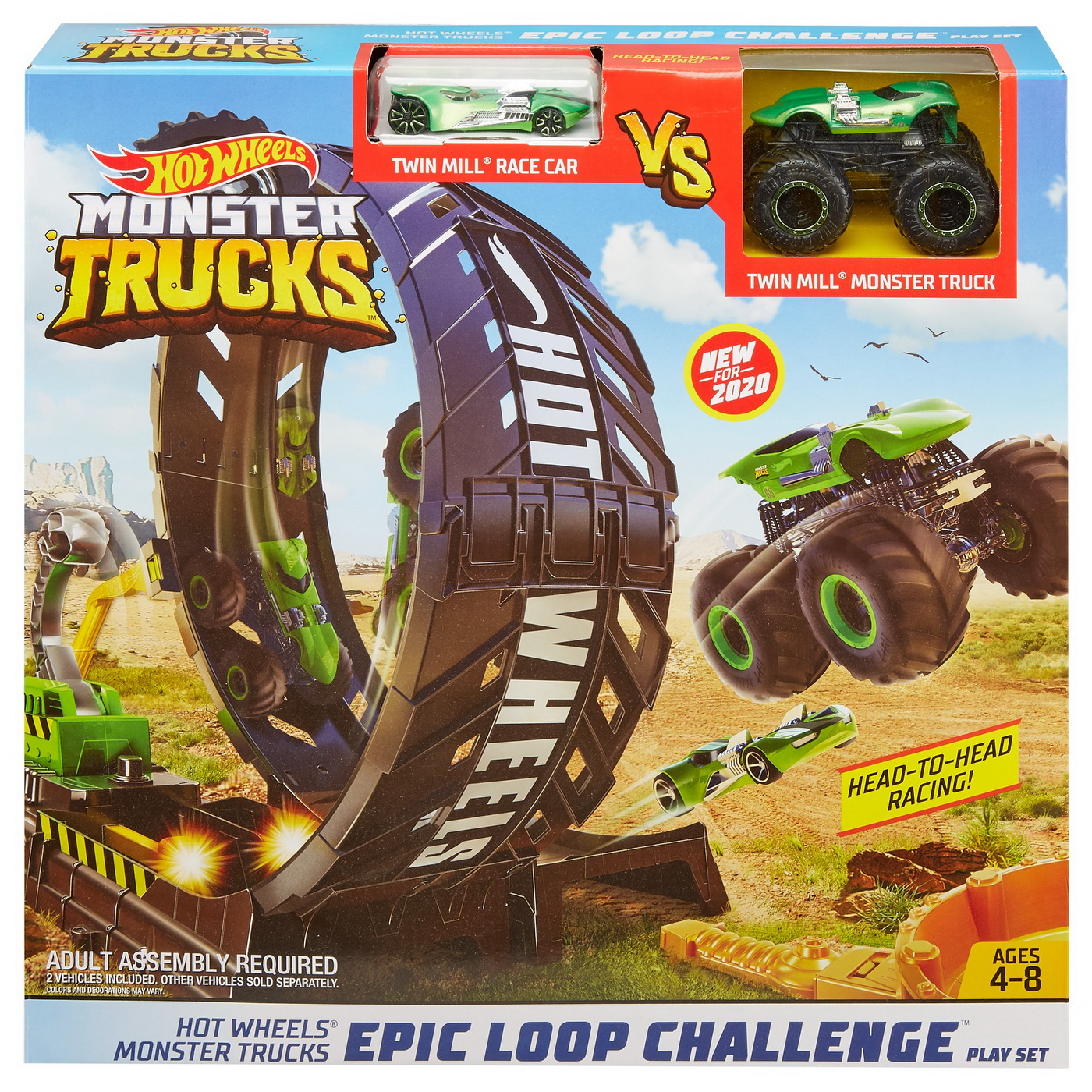 HOT WHEELS SET PROVOCARE PE PISTA CU LANSATOR