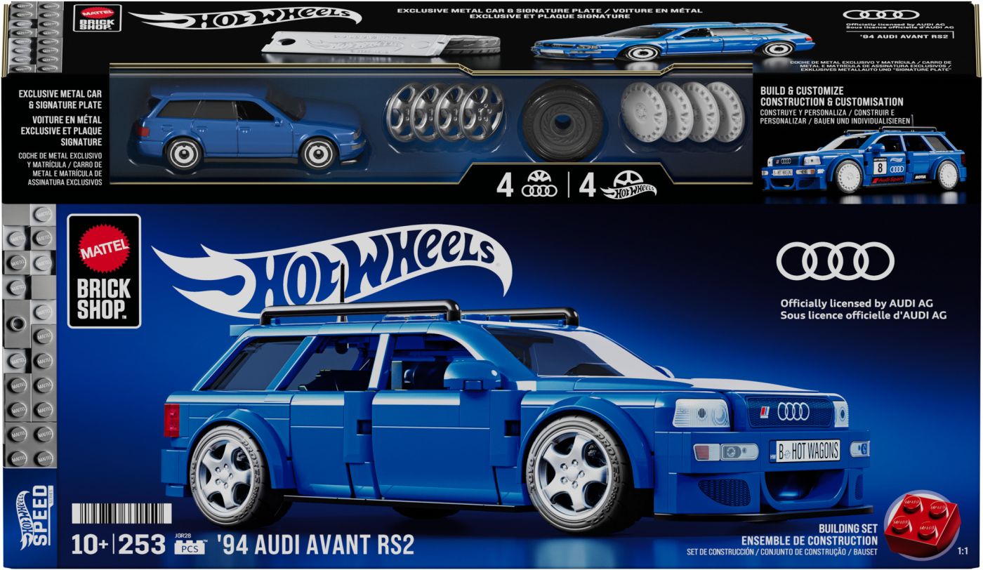 Hot Wheels Speed Series Set De Constructii Audi Avant RS2 1994