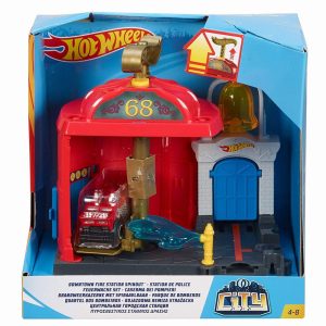 HOT WHEELS STATIE DE POMPIERI