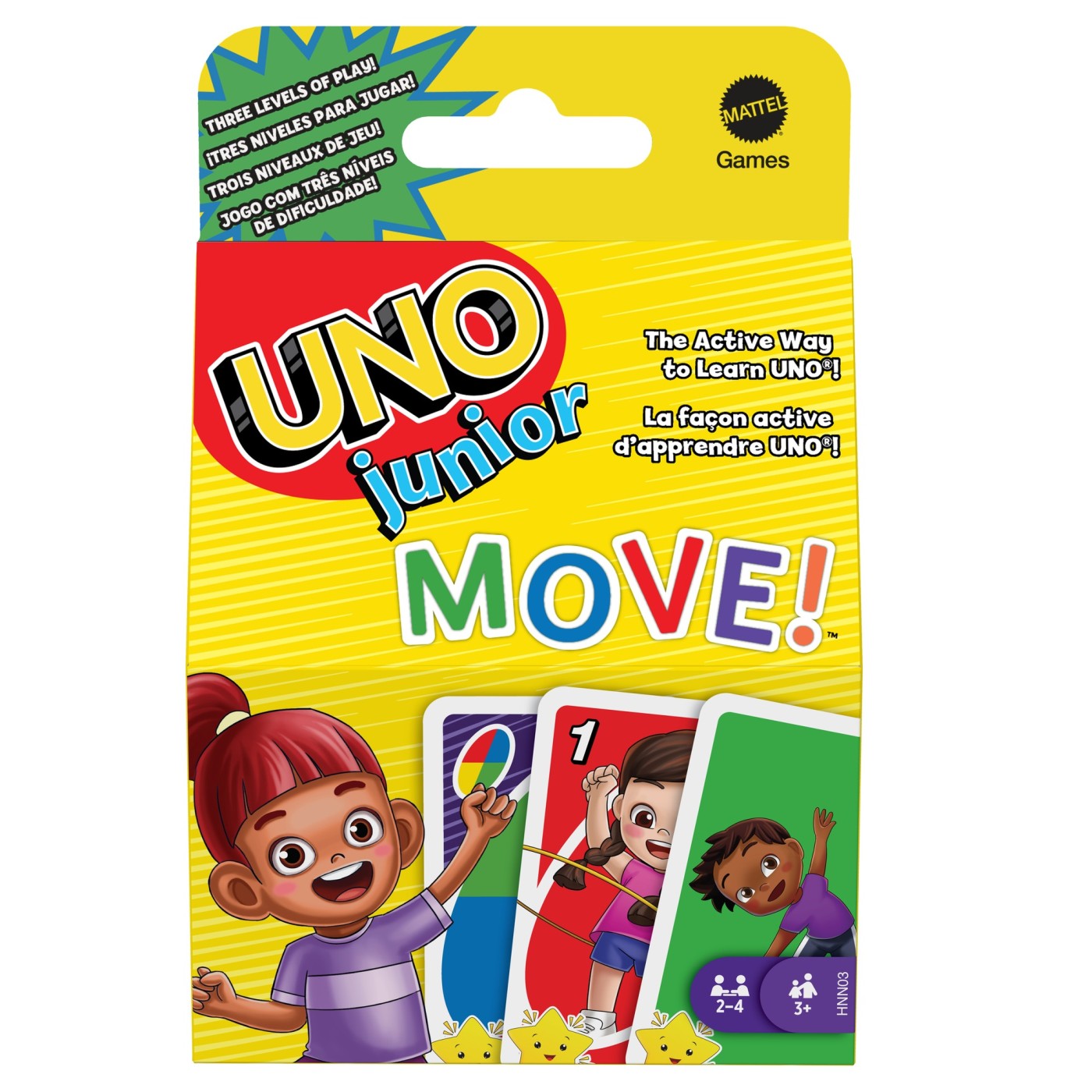 JOC DE CARTI UNO JUNIOR MOVE