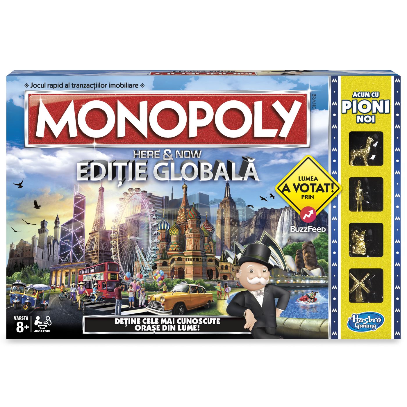 JOC MONOPOLY EDITIE GLOBALA IN LIMBA ROMANA