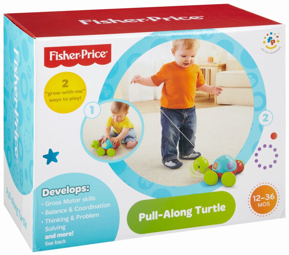 Jucarie De Tras Broscuta Testoasa Fisher Price