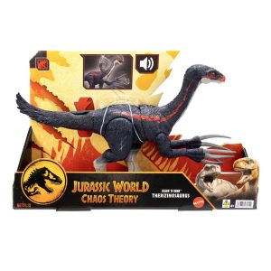 JURASSIC WORLD CHAOS THEORY DINOZAUR THERIZINOSAURUS INTERACTIV CU MISCARI SI SUNETE