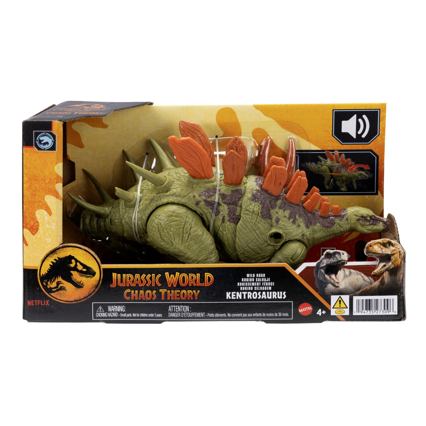 Jurassic World Chaos Theory Wild Roar Dinozaur Kentrosaurus