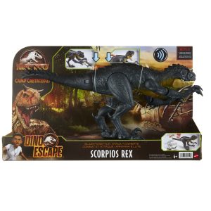 JURASSIC WORLD DINO ESCAPE SLASH N BATTLE SCORPIOS REX