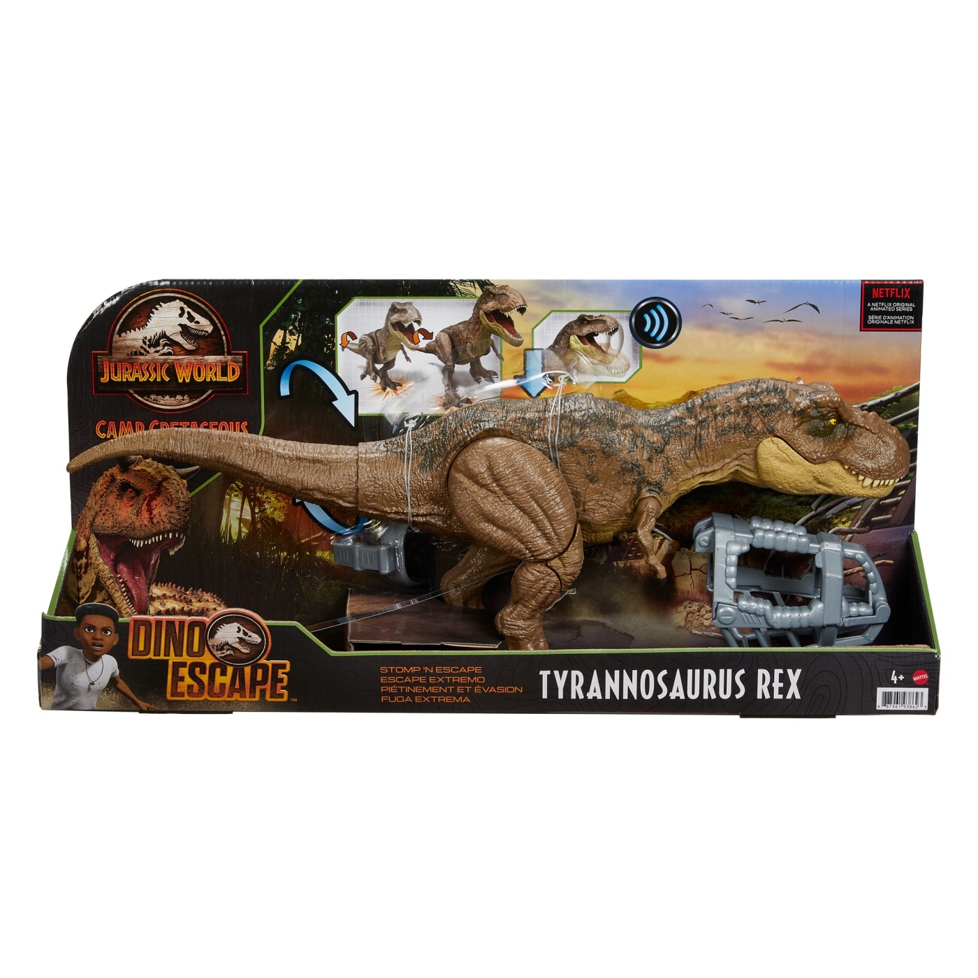 Jurassic World Dino Escape Stomp'N Escape Dinozaur Tyrannosaurus Rex