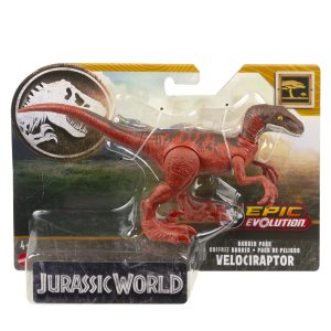 JURASSIC WORLD DINO TRACKERS DANGER PACK DINOZAUR VELOCIRAPTOR