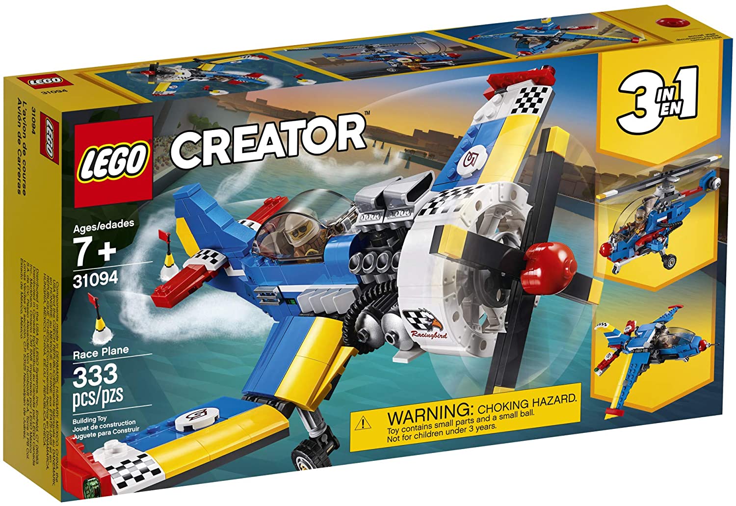 LEGO Avion De Curse