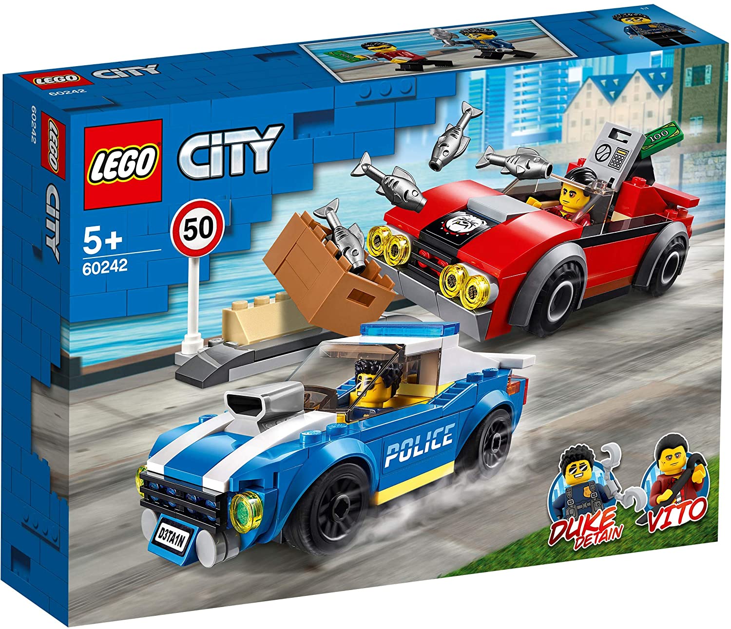 LEGO City Arest Pe Autostrada Al Politiei 60242