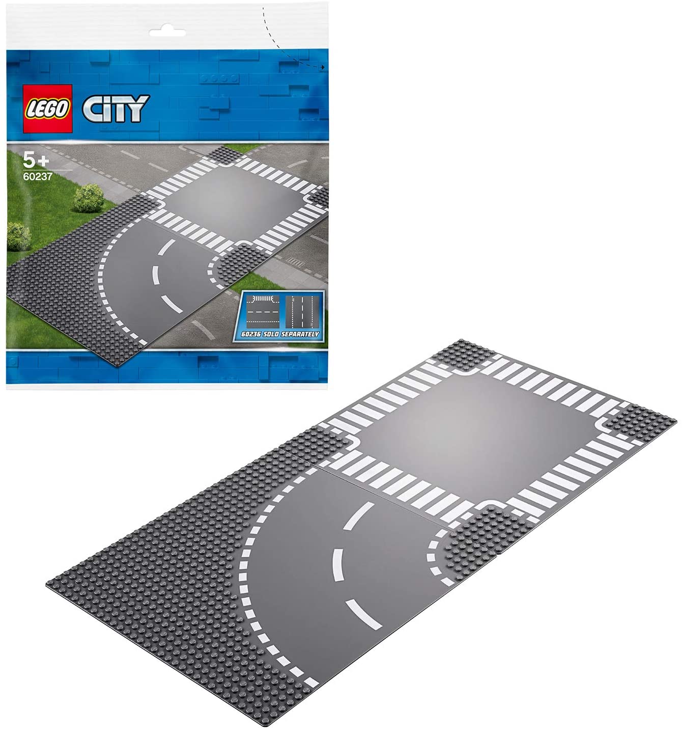 LEGO City Curbă Și Intersecție 60237