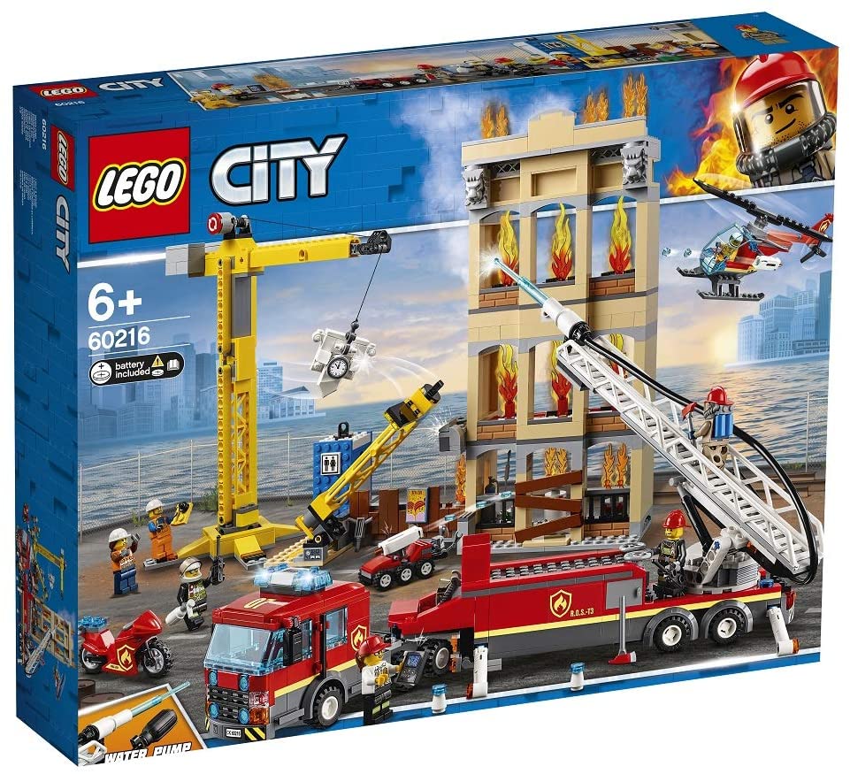 LEGO City Divizia Pompierilor Din Centrul Orasului 60216