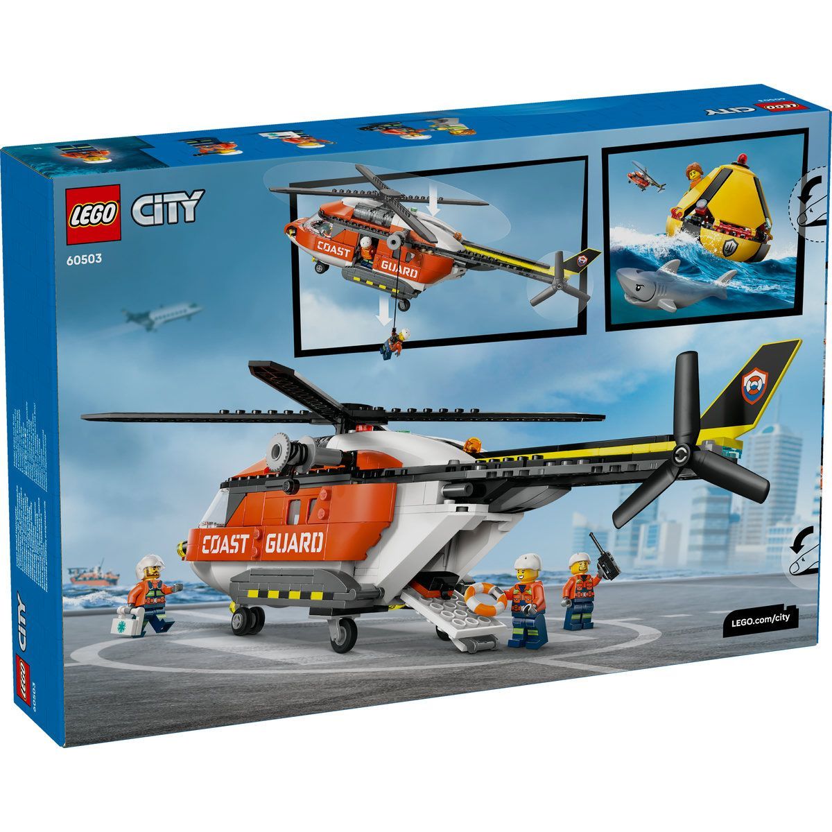 LEGO City Elicopter Al Pazei De Coasta 60503