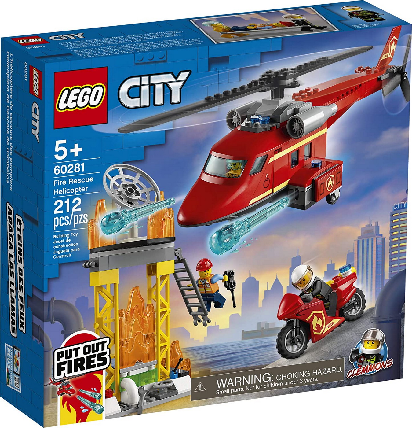 LEGO City Elicopter De Pompieri 60281