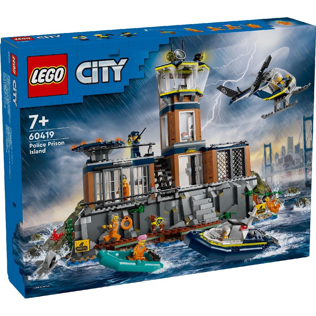 LEGO City Insula Inchisoare 60419