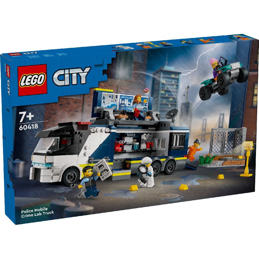 LEGO City Laborator Mobil De Criminalistica 60418