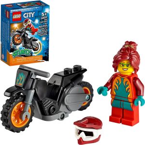 LEGO CITY MOTOCICLETA DE CASCADORIE PENTRU POMPIERI 60311