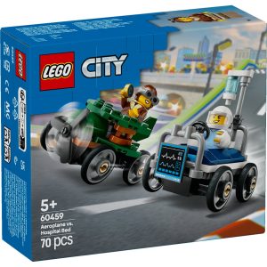 LEGO CITY PACHET DE CURSE AVION VS. PAT DE SPITAL 60459