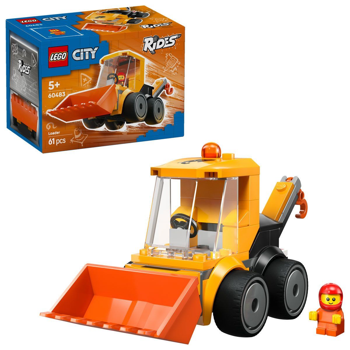 LEGO City Vehicule Incarcator De Constructii 60483
