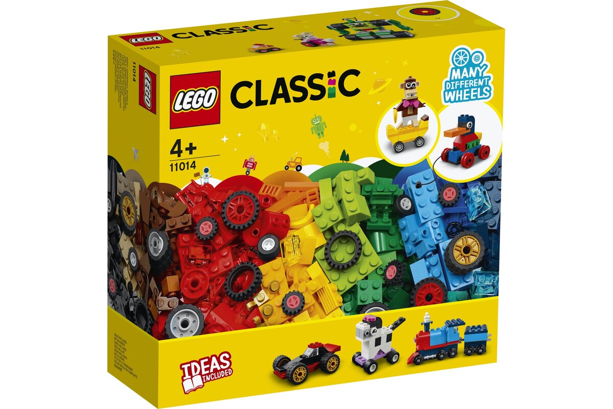 LEGO CLASSIC CARAMIZI SI ROTI 11014