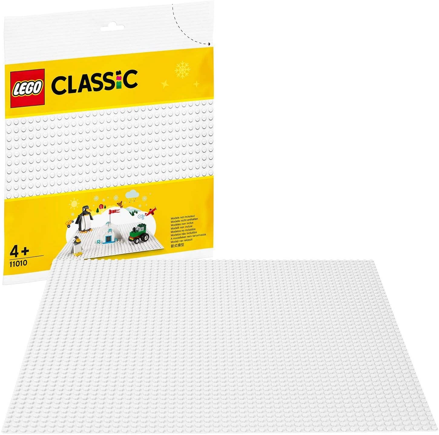 LEGO Classic Placa De Baza Alba 11010