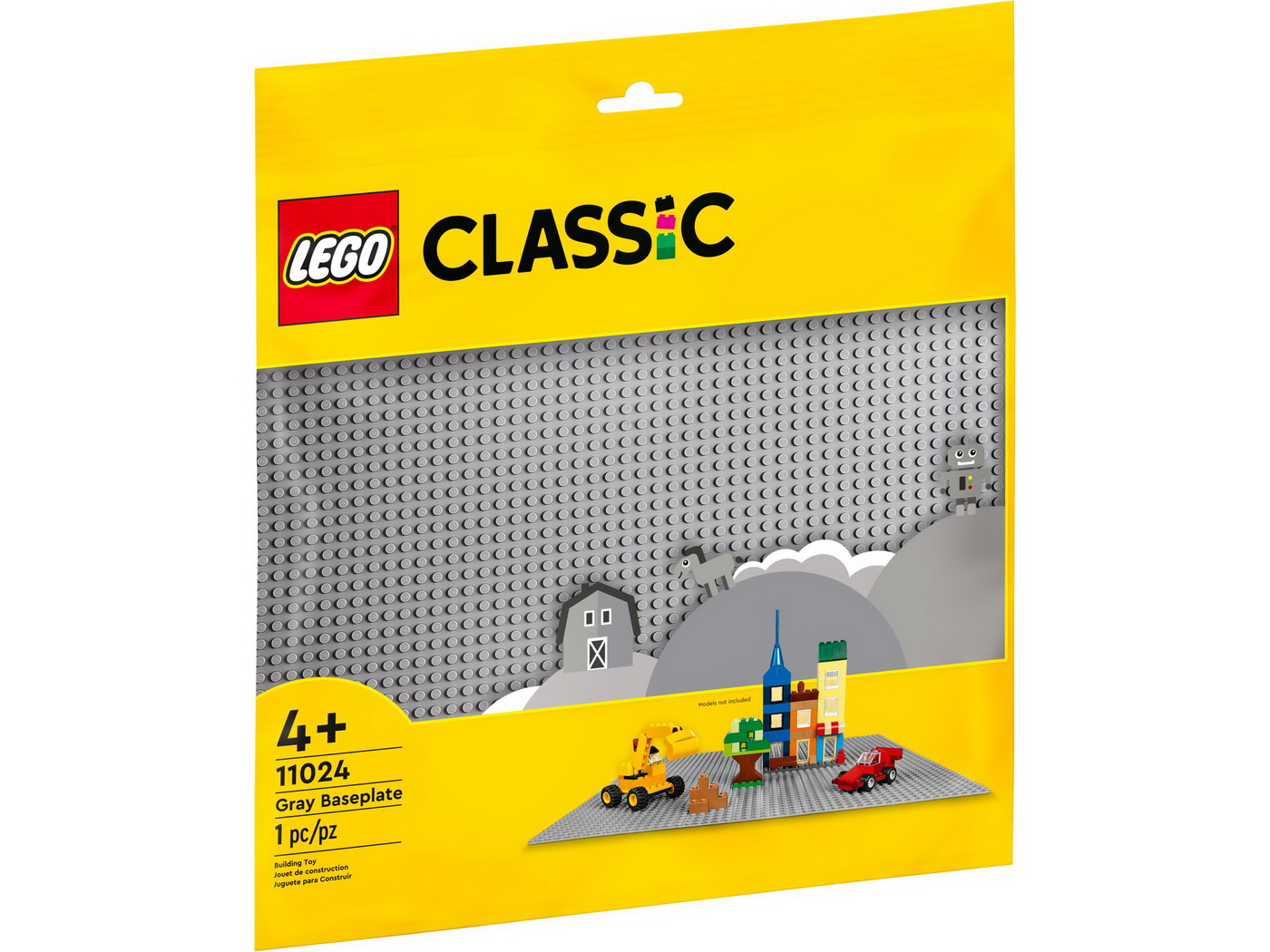 LEGO Classic Placa De Baza Gri 11024