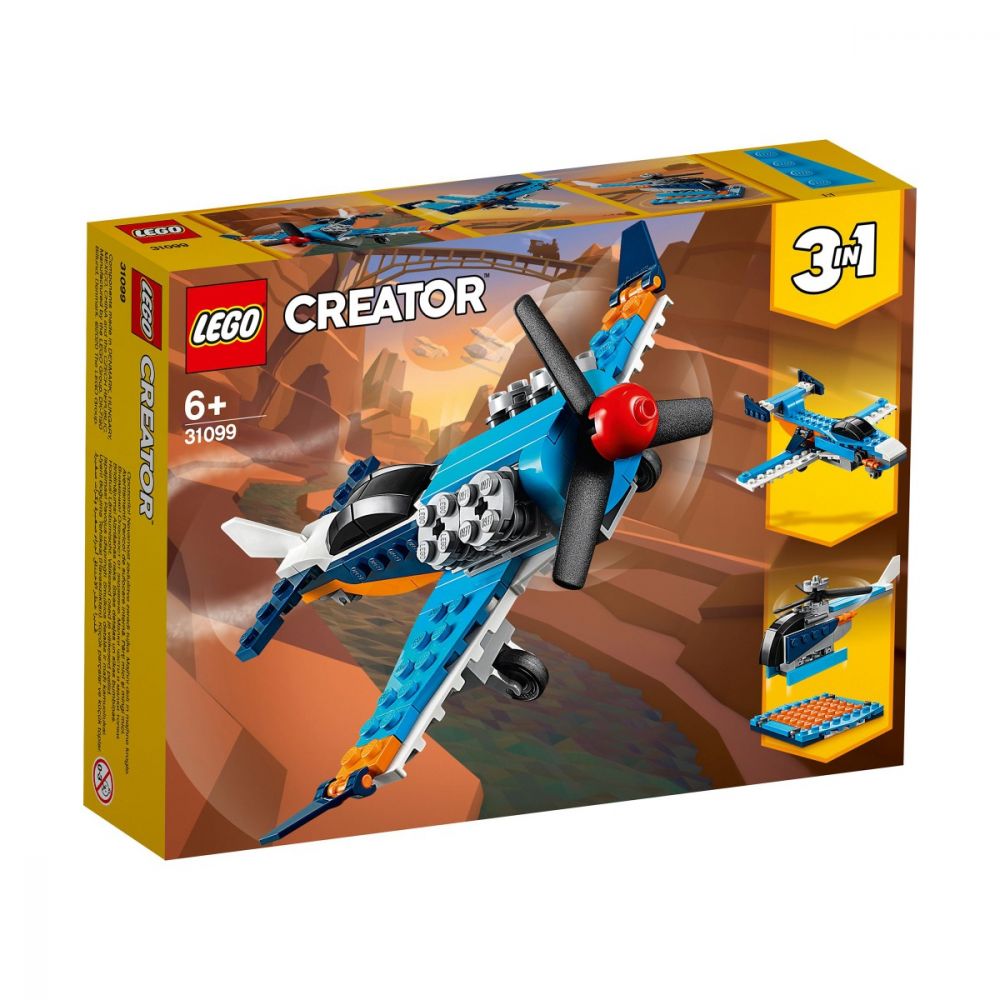 LEGO CREATOR AVION CU ELICE 31099