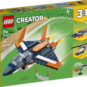 LEGO CREATOR AVION SUPERSONIC 31126