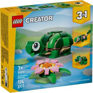 LEGO CREATOR BROASCA TESTOASA CU O FLOARE DE NUFAR 31377