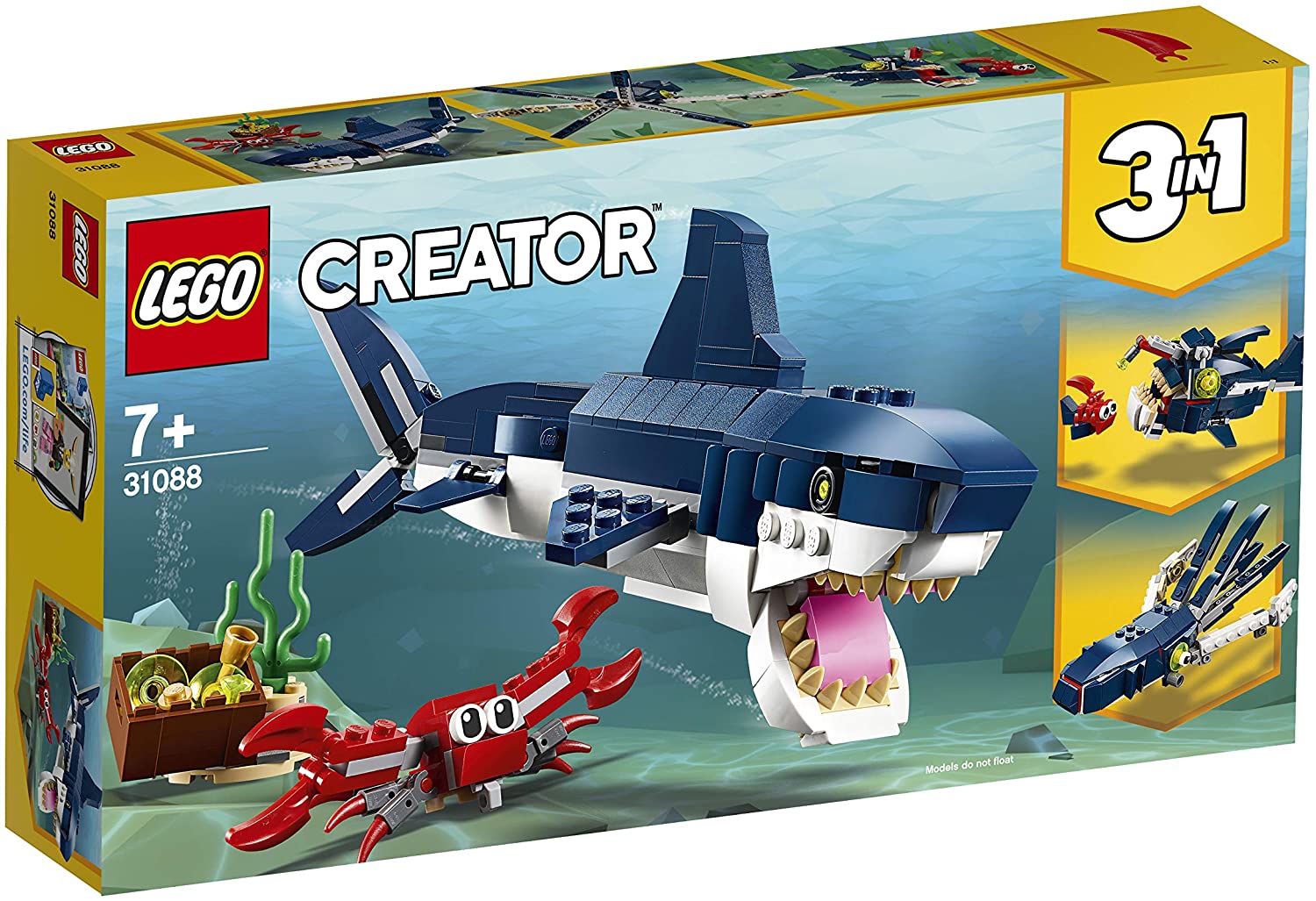 LEGO CREATOR CREATURI MARINE DIN ADANCURI 31088