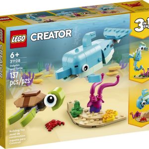 LEGO CREATOR DELFIN SI BROASCA TESTOASA 31128