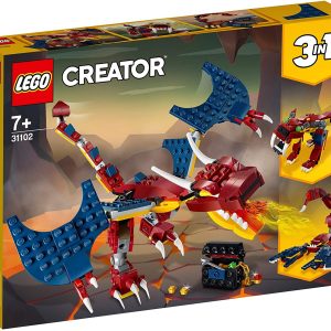 LEGO CREATOR DRAGON DE FOC 31102