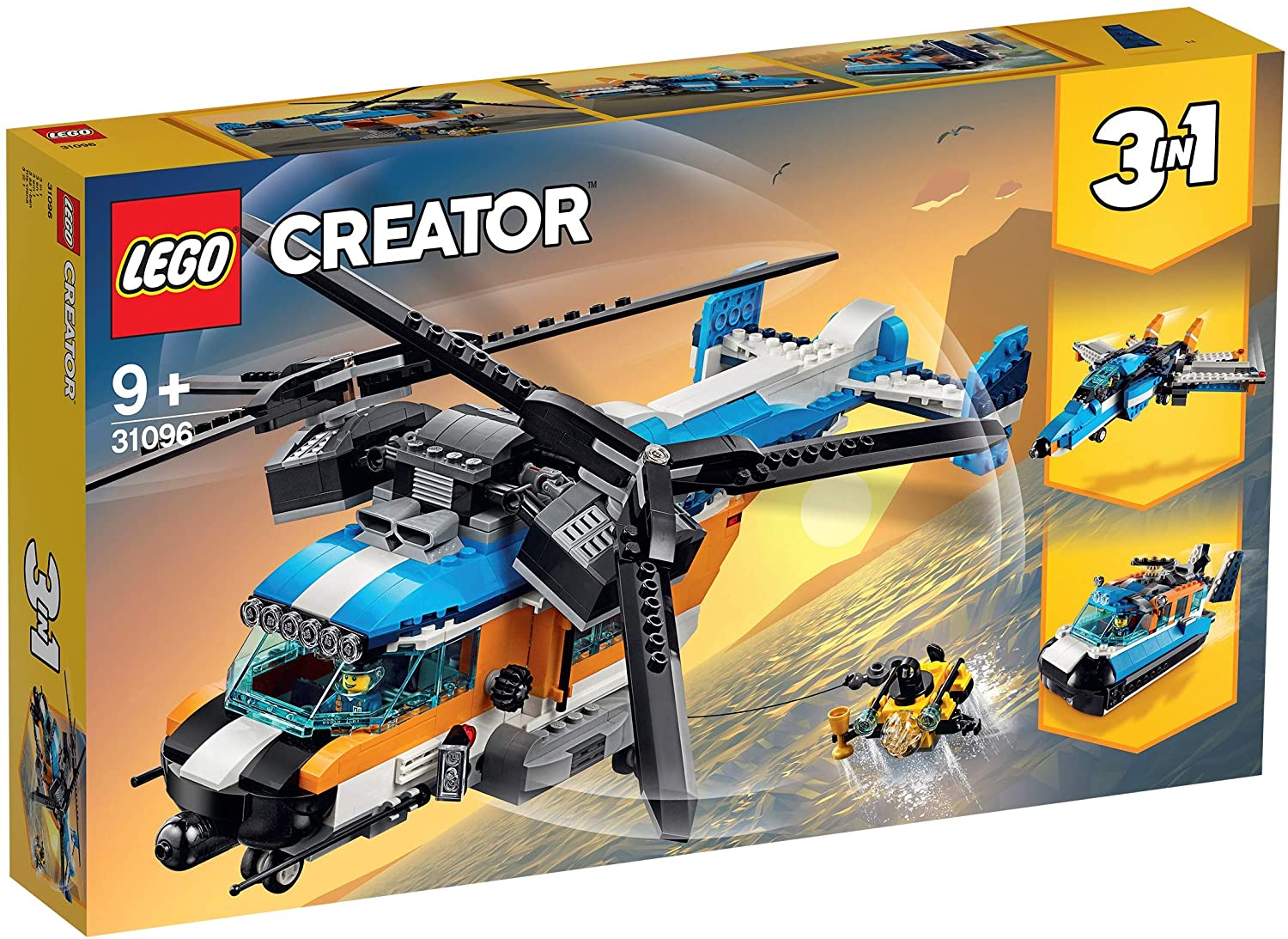 LEGO Creator Elicopter Cu Rotor Dublu 31096