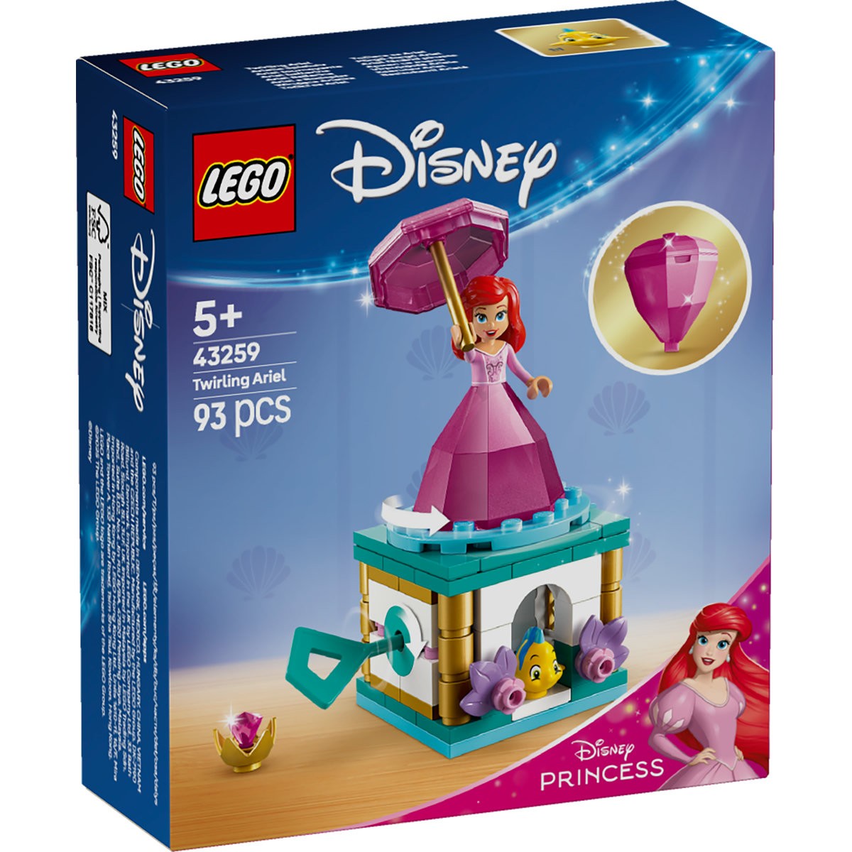 LEGO Disney Ariel Facand Piruete 43259