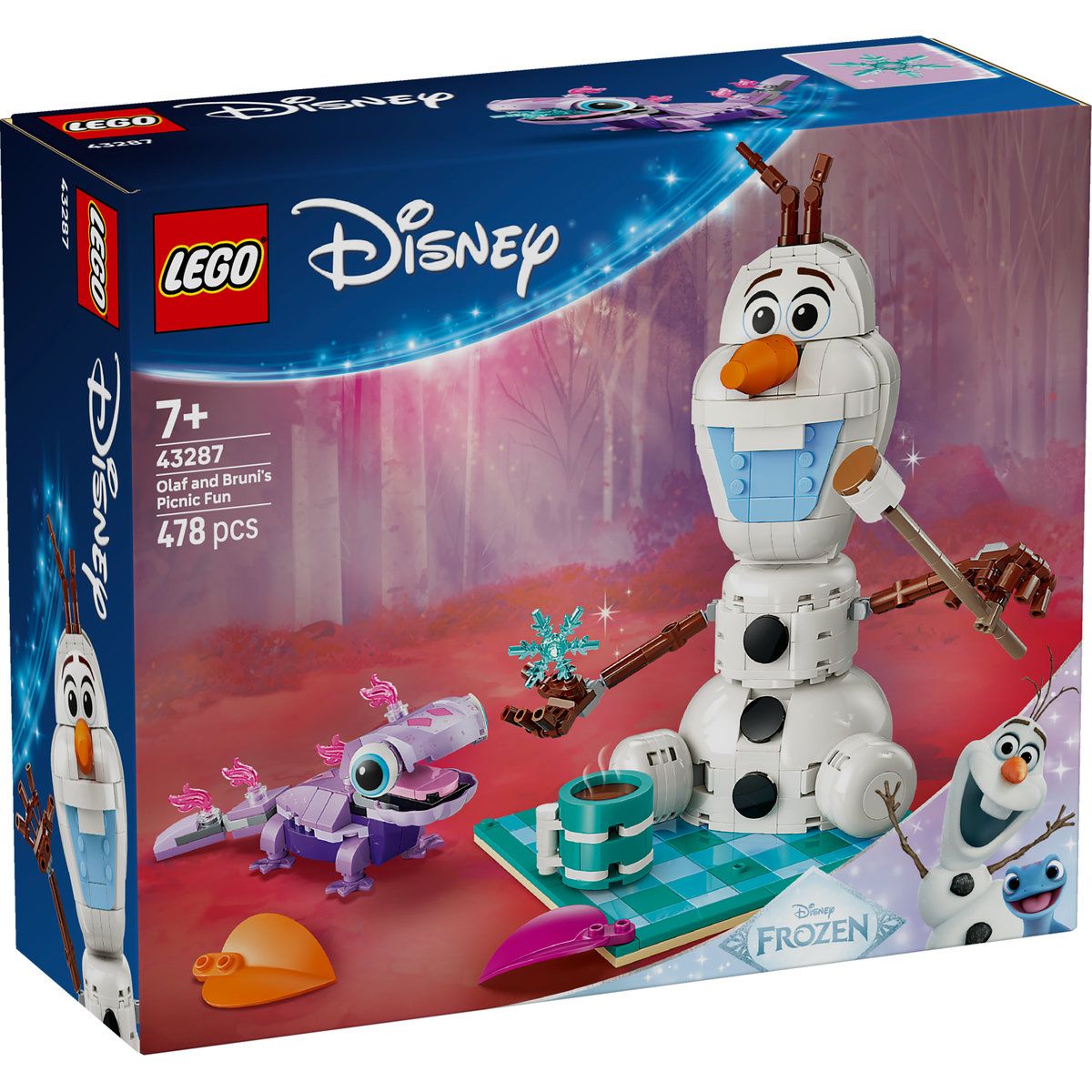 LEGO DISNEY FROZEN DISTRACTIE LA PICNIC CU OLAF SI BRUNI 43287