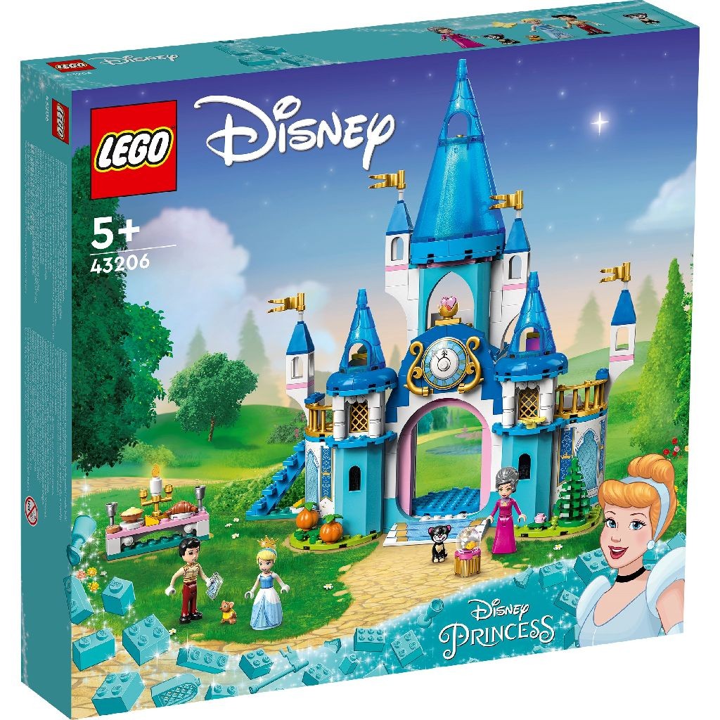 LEGO Disney Princess Castelul Cenusaresei Si Al Lui Fat-Frumos 43206