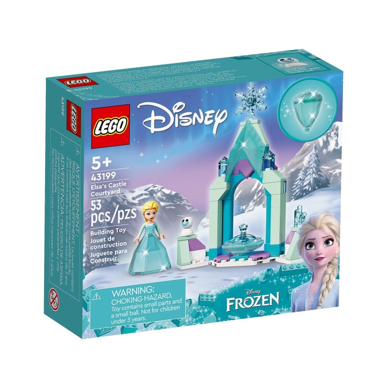 LEGO DISNEY PRINCESS CURTEA CASTELULUI ELSEI 43199
