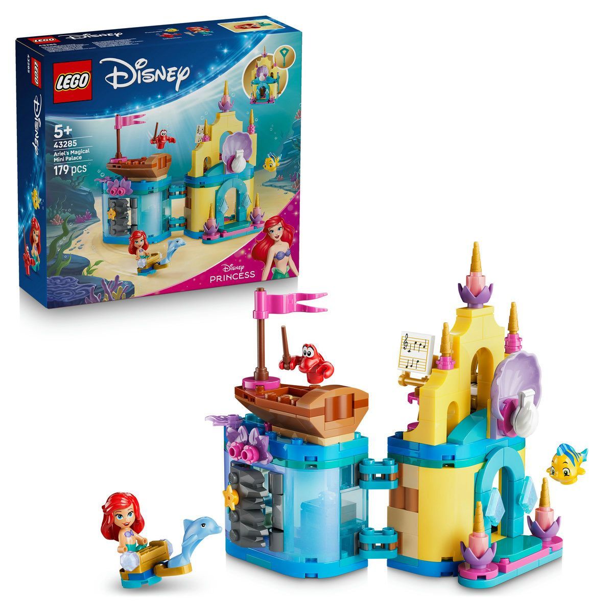 LEGO Disney Princess Minipalatul Magic Al Lui Ariel 43285