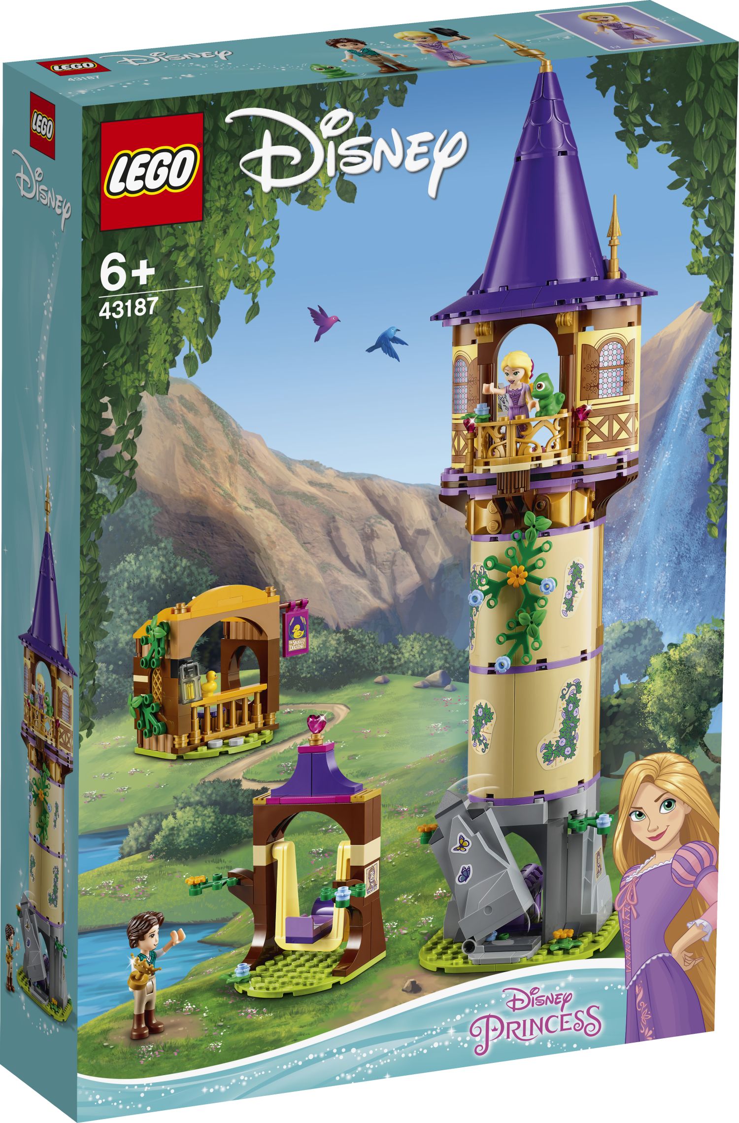 LEGO DISNEY PRINCESS RAPUNZEL'S TOWER 43187