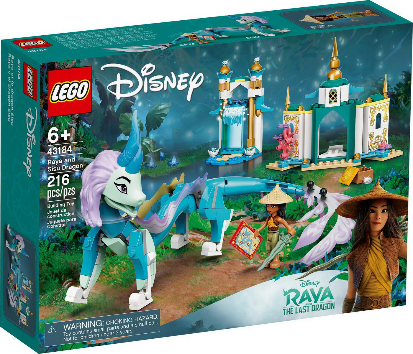 LEGO DISNEY RAYA SI DRAGONUL SISU 43184
