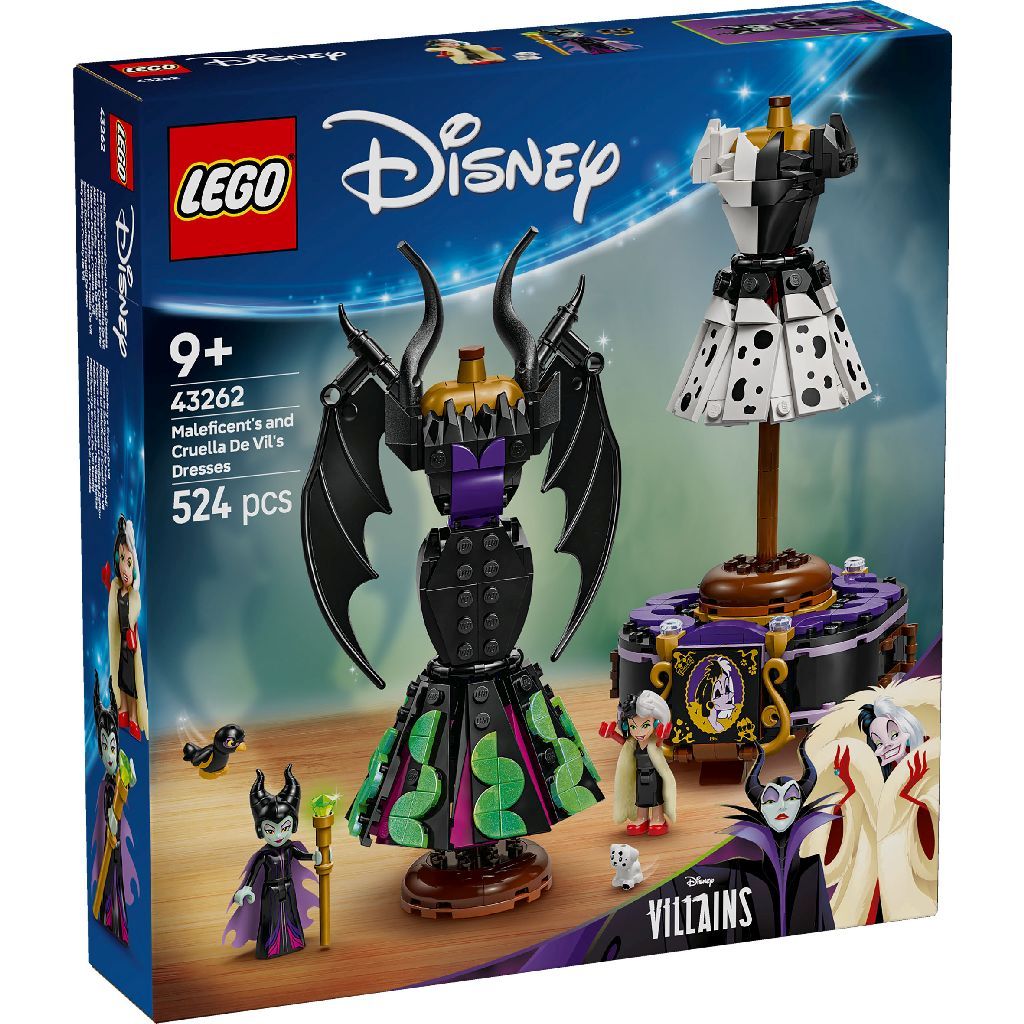LEGO Disney Rochiile Lui Maleficent Si Cruella De Vil 43262