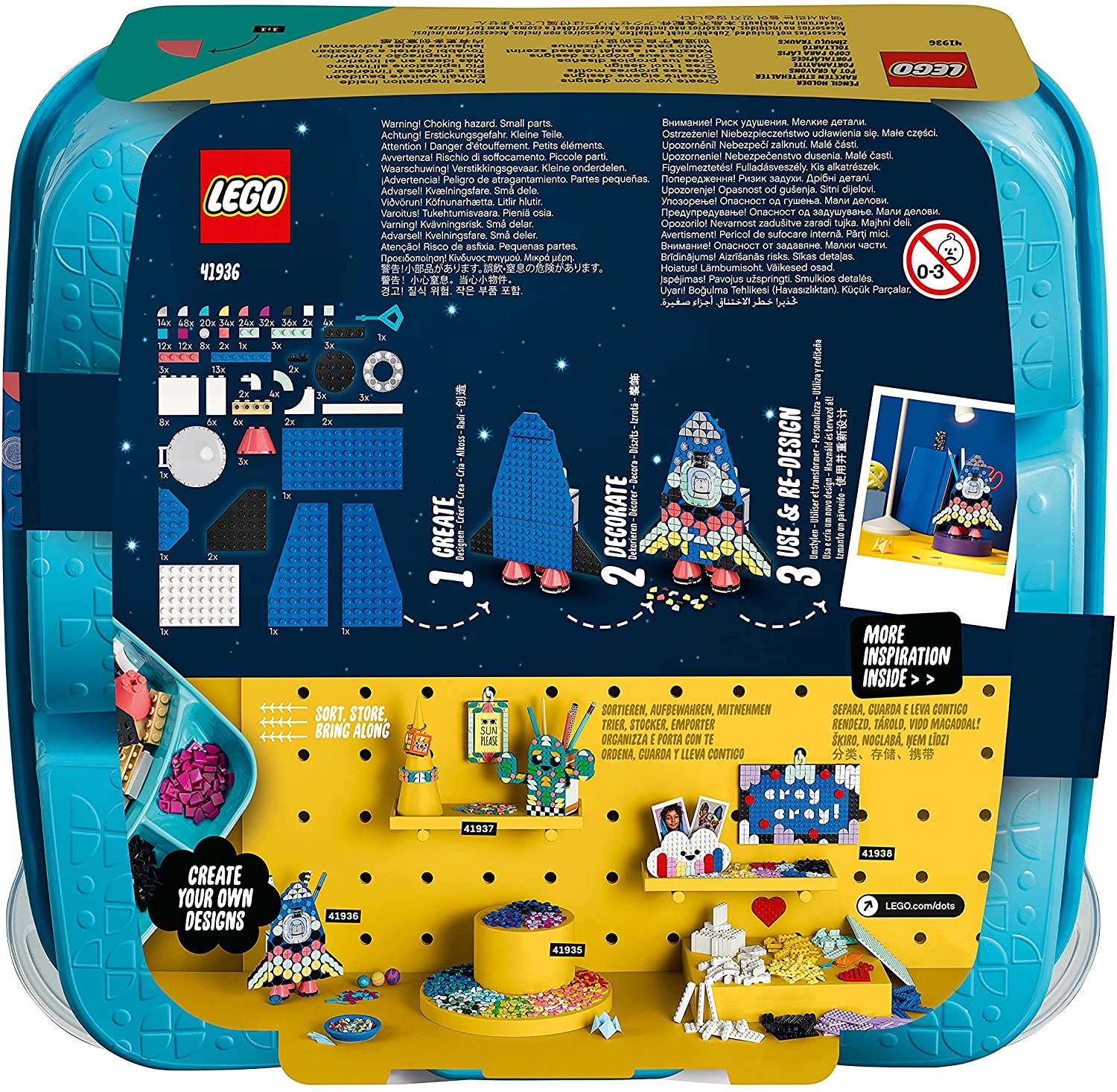 LEGO DOTS SUPORT PENTRU CREIOANE 41936