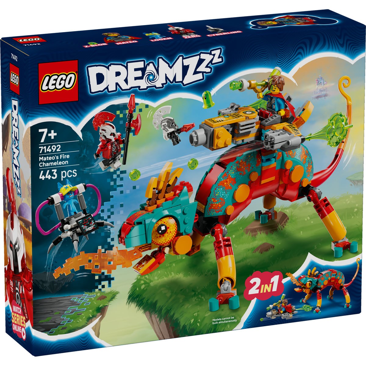 LEGO Dreamzzz Cameleonul De Foc Al Lui Mateo 71492