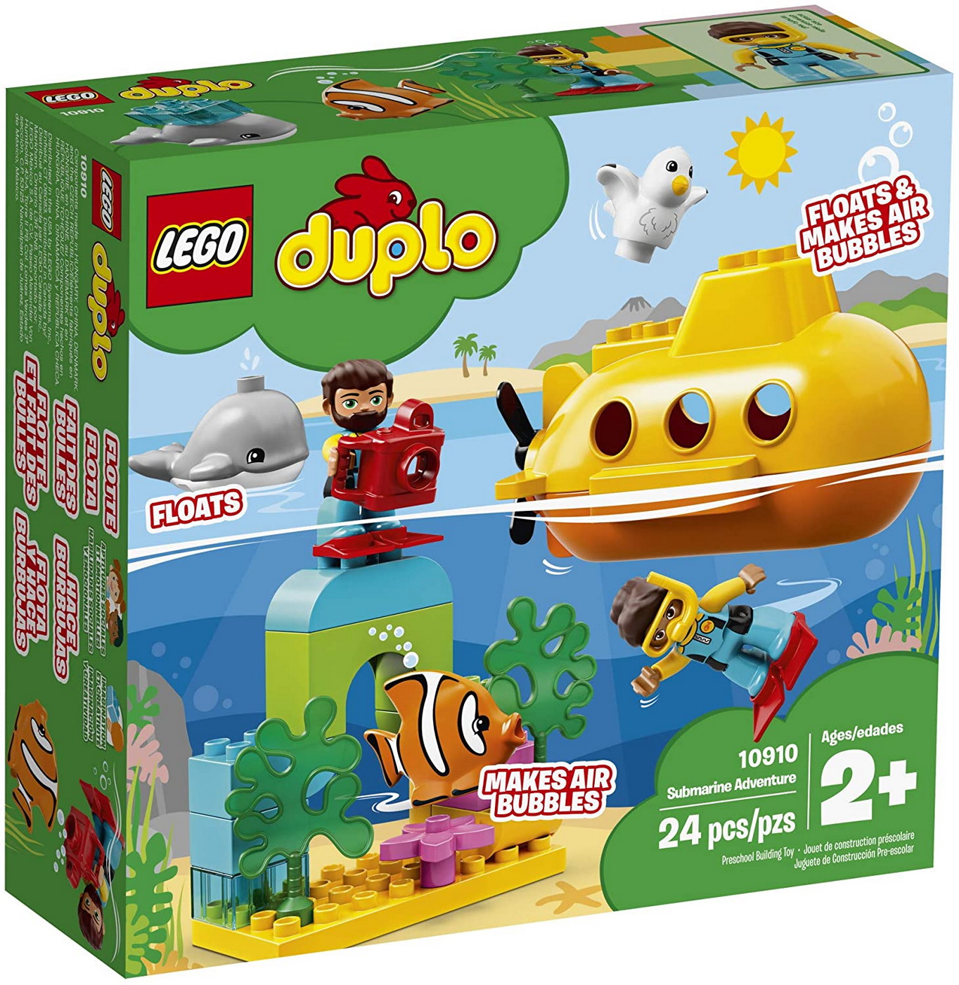 LEGO DUPLO AVENTURA CU SUBMARINUL 10910