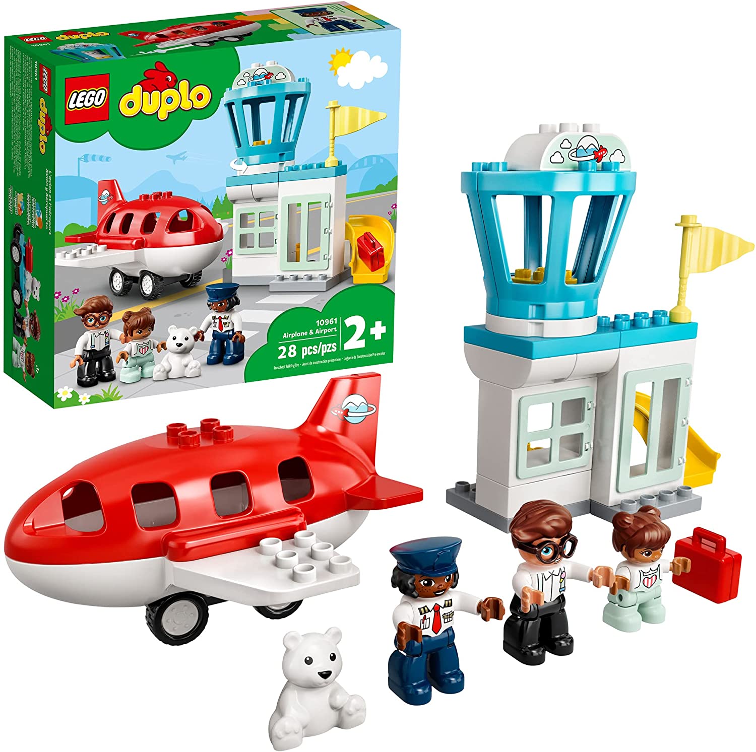 LEGO DUPLO AVION SI AEROPORT