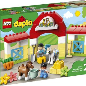 LEGO DUPLO GRAJD PENTRU CAI SI INGRIJIREA PONEILOR 10951