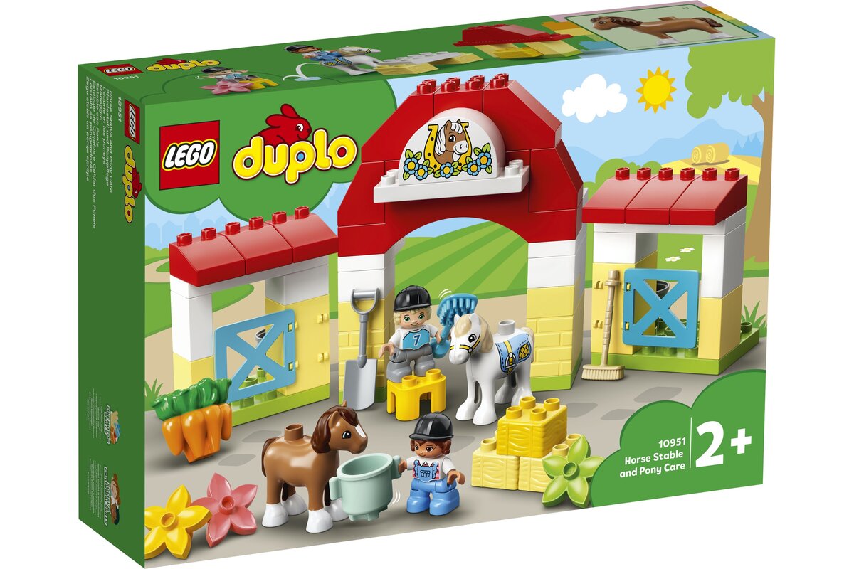 LEGO DUPLO GRAJD PENTRU CAI SI INGRIJIREA PONEILOR 10951