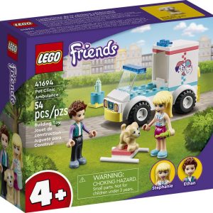 LEGO FRIENDS AMBULANTA CLINICII ANIMALUTELOR 41694